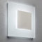 meerkatsysteme SET LED Treppenbeleuchtung Premium SunLED Pyramid Small 230V 1W Echtes PlexiGlas Treppenlicht mit Unterputzdose Beleuchtung Wandeinbauleuchte (ALU: Weiß; LICHT: Kaltweiß, 10 Stück)