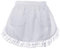 aspire Schürze Damen Vintage Kellnerschürze Weiß Halbschürze für Maid Cosplay