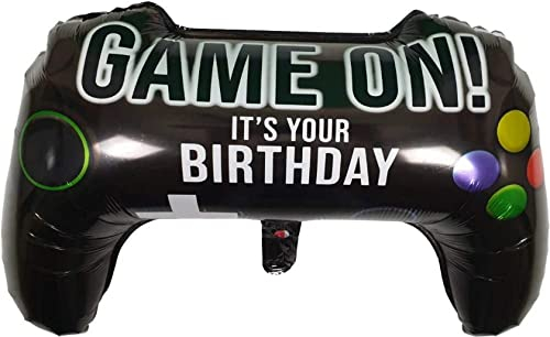 DIWULI XL Gamepad Ballon - Gaming Controller Geburtstag Deko