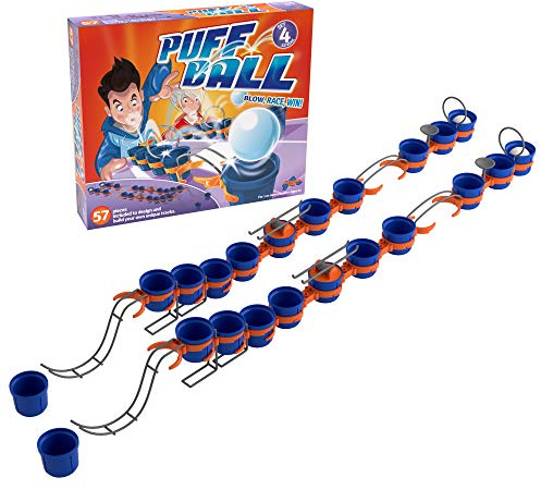 Drumond Park Puff Ball 4 Kids Action Game - EXTREME | Family Board Games For Kids | Children Action Game Suitable for Boys & Girls Ages 6 7 8 9+ Years