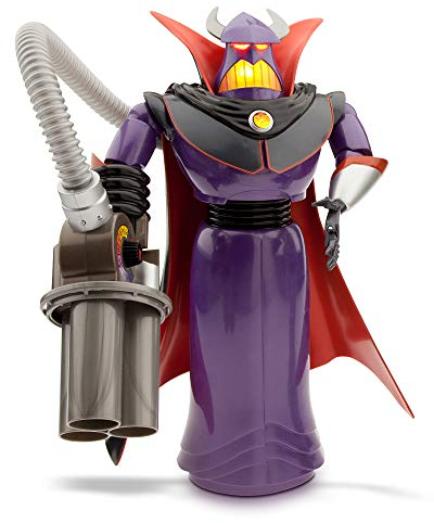 Disney Store Figurine interactive parlante officielle Zurg de Toy Story, avec sons et phrases des films, interagit avec d'autres figurines et jouets