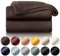 Blumtal Kuscheldecke flauschig - Oeko-TEX zertifizierte Fleecedecke 130x150 cm - Wohndecke 130x150 cm - Decke Couch als Wohn- & Kuscheldecke 130x150 cm - Wohndecke Kuscheldecke 130x150 cm Dunkelbraun