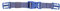 Belmil Zubehör-Verstellbarer Brustgurt für Schulranzen Schultasche Rucksack Max 29 cm, 100% PP-Gurtband- unelastisch (334/A Blau)