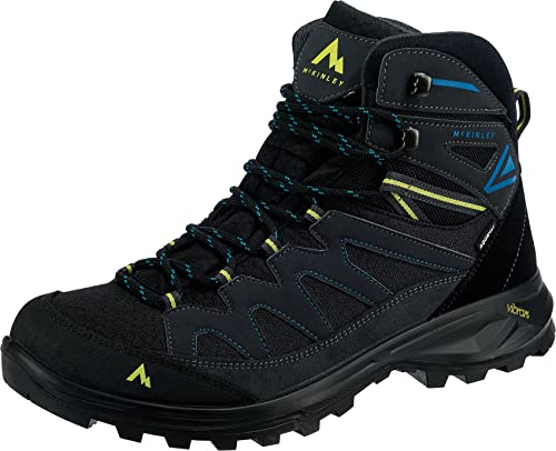 McKinley Herren Vulcanus Wander-Stiefel, Anthracite/Blue Petr, 40 EU