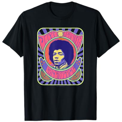 Jimi Hendrix Psychedelic Poster T-Shirt