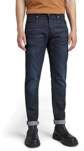 G-Star Men's 3301 Slim style Jeans, Blue (worn in naval blue cobler 51001-B767-D351), 31W / 32L