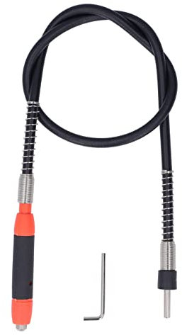 Perceuse à arbre flexible d'extension, mandrin sans clé d'extension de perceuse d'adaptateur d'arbre flexible pour outil rotatif de meuleuse Dremel