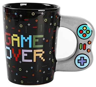 I-TOTAL® - Ceramic Mug Shape Game Over 19.5 x 10.5 x 10 cm