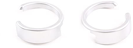 Vrttlkkfe Auto Front Water Cup Holder Dekorative Ring Aufkleber für 3 LR3 2004-2009