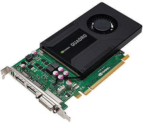 Nvidia Quadro K2000 2 Go DDR5 2 x DP 1 x DVI (renouvelé)