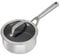 Ninja ZEROSTICK Stainless Steel Cookware 16cm Saucepan, Long Lasting, Non-Stick, Induction Compatible, Saucepan, Oven Safe to 260°C, Cast Stainless Steel Handle C60216UK