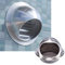 Duchunsheng Rond Grille De Ventilation en INOX Ø 125/160/180/200/250/300mm, Grille Aeration D'Évacuation Murale Externe, Prise D’air Sphérique Grille D'Aération Hotte Connecter Conduit Ou Tuyau