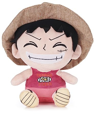 Posh Paws 27150 One Piece Anime 25 cm AFFE D. Luffy Plüschtier