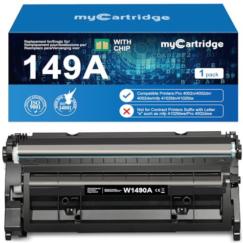 MYCARTRIDGE 149A 149X (MIT CHIP) Toner Ersatz für HP 149A W1490A W1490X 149X HP Laser Pro 4002DW 4002DN 4102FDW 4102FDN 4102DW