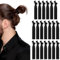 20 Stück Haargummi Elastische Haargummi Herren Haargummis Flache Zopfgummi Geknotete Keine Schäden Haarband Haargummi Schonend Für Haare Ohne Falten Geknoteter Zopfgummi Für Männer Sport Haar