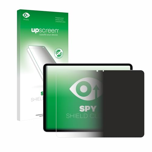 upscreen Anti-Spy Blickschutzfolie für Apple iPad Air 13 2024 (im Querformat) Made in Germany, Privacy Displayschutz-Folie [Blaulichtfilter]