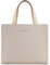 bugatti Ella Mini Tote Bag - Hochwertige Damen-Kunstledertasche in Beige