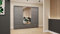 Easy4You Florence Grau Schiebetürenschrank Kleiderschrank 250x218x61 cm mit Spiegel - Schlafzimmermöbel, Aufbewahrung – Mehrzweckschrank mit 4 Schubladen und 4 Kleiderstangen