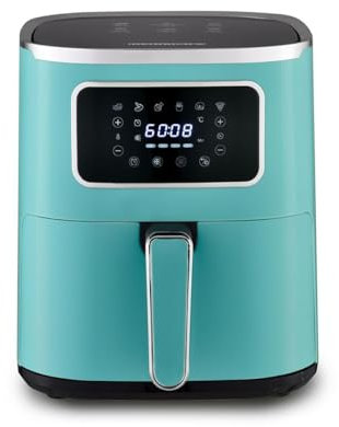 Friggitrice ad aria Heinrich's HFR 8216 ZIELONA Verde 1450 W 5 L - Marca: Heinrich's - EAN: 4260707286039