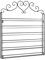 Unbreakable 6-Tier Metal Nail Polish Display Rack for Wall Storage - Black Polish Organizer Holds 180 Bottles - Hanging Nail Polish Holder with Space-Saving Design (Black)
