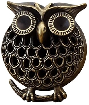 Djowyh Porte-encens de cône, Porte-encens | Support d'encens en métal rétro,Ornement de Bureau, Receveur de Cendres, encensoir intérieur, décoration Zen pour Le Bureau de Cuisine du Salon
