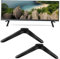 JECOMPRIS 2pezzi Tv Da Base Stabile Per Televisori Da Facile Installazione e Include Viti e Accessori Per
