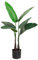 Planta Artificial Bananera Con Maceta Y Hojas, Árbol De Hojas De Plátano De Imitación En Maceta, Realistas Planta Tropical Sintética, Para Sala De Estar, Oficina(120cm/3.9ft)