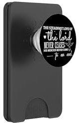 El Amor Inquebrantable del Señor Nunca Termina PopSockets PopWallet para MagSafe