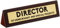 Boxer Gifts Señal de advertencia de escritorio de madera con texto en inglés Director of Unnecessary Projects, divertido regalo de humor para colegas o jefes, 4,5 x 17,5 cm