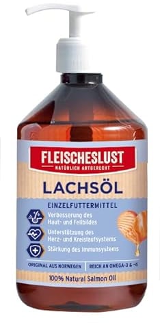 Fleischeslust Lachsöl, 1er Pack (1 x 500 ml)
