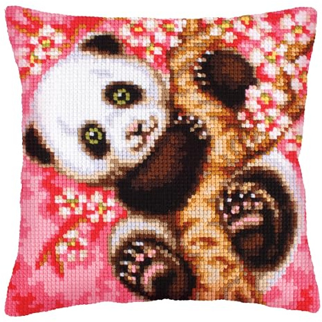RTO Collection D'Art Stamped Needlepoint Cushion Kit, Various, 40 x 40cm
