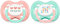 Philips AVENT SCF172/02 Schnuller Freeflow, 0-6 Monate,Mädchen, mehrfarbig