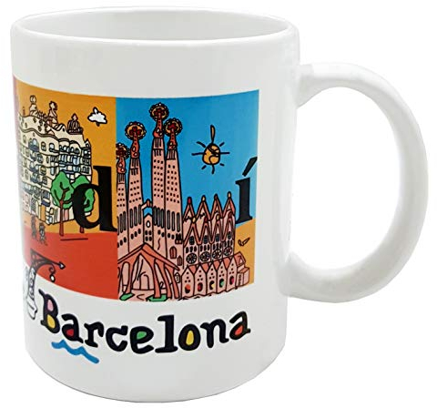 DONSOUVENIR Tasse Mug Barcelona MODERNISME GAUDÍ