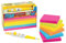 Post-it Notes Vorteilspack mit gratis Flagge Textmarker, 3 x 3 Zoll, verschiedene Neon Farben, 12-pads/Pack