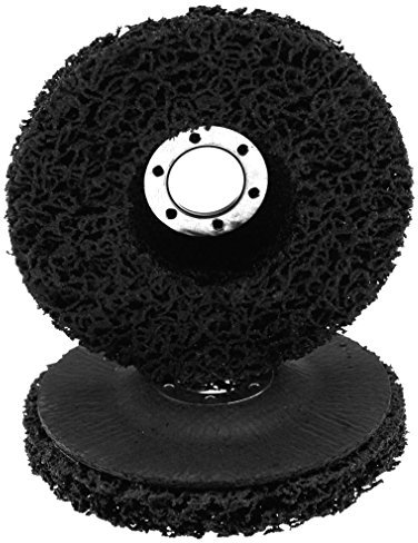 2 x Paint & Rust Grinder Remover Wheel For 115mm X 22.2mm Angle Grinders