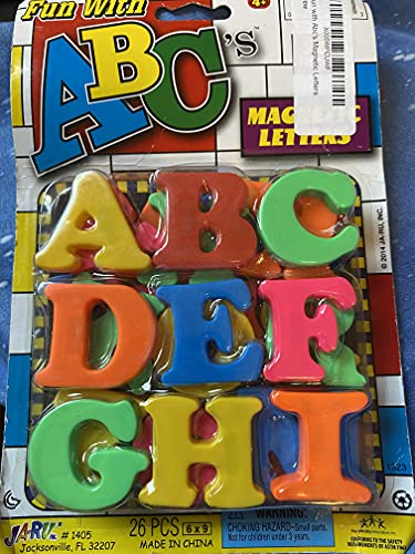 Fun with Abc's Magnetic Letters