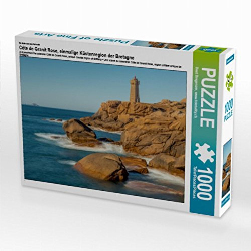 CALVENDO Puzzle EIN Motiv aus dem Kalender Côte de Granit Rose, einmalige Küstenregion der Bretagne | 1000 Teile Lege-Größe 64 x 48 cm Foto-Puzzle für glückliche Stunden