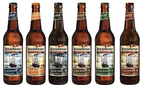 24 Flaschen Störtebeker Schatzkiste a 0,5L inc. 1.92€ MEHRWEG Pfand Bierspezialitäten Mix aus 6 x 4er