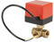 Akozon Motorisiertes Kugelhahn G1/2 DN15 Messing 3 Wege 220VAC Motorized Ball elektrisches Ventil Kugelventil Absperrhahn Umschaltventil Absperr für die Durchflussregelung