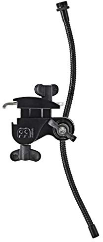 Meinl Percussion Professional Multi-Clamp, Schwarz | Klemme für Trommel Spannreifen, mit flexibler Mikrofon Halterung, Metall