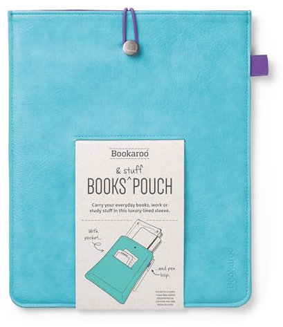 IF Bookaroo - Custodia per libri e oggetti, colore turchese, taglia unica