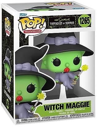 Funko POP! TV: Simpsons S9- Witch Maggie Simpson - the Simpsons - Collectable Vinyl Figure - Gift Idea - Official Merchandise - Toys for Kids & Adults - TV Fans - Model Figure for Collectors