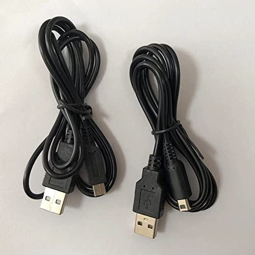 SZATXUK Cavo di ricarica USB compatibile per Nintendo 3DS/3DS XL, Nuovo 3DS/3DS XL, 2DS/New 2DS XL, NDSI/NDSIXL. (2)