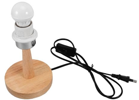 Angoily 1Pièce Support de Lampe Arrondi pour Lampe de Table Socle Lumineux pour Décoration de Bureau et Chambre
