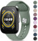 Oumida Cinturino per Amazfit Bip 5 /Bip 6 Smartwatch, 22mm Cinturini Morbido Silicone Braccialetto Compatibile con Amazfit Cheetah/Cheetah Pro