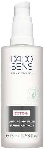 DADO SENS SPEZIALPFLEGE ECTOIN ANTI-AGING-FLUID Sondergröße 75ml - glättet, strafft und spendet intensiv Feuchtigkeit - für Allergiker entwickelt - Zusatzpflege bei sensibler, reifer Haut, Vegan