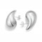Onvavient Ohrringe Dupes, Ohrhänger Damen, Wassertropfen Ohrring Hypoallergene, Elegante Damenohrringe, Modeschmuck Schmuckstück Ohrstecker für Frauen Mädchen (Silber, 12 x 18 mm)