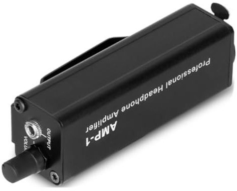 Osmond Universal 3.5mm XLR Headphone Amplifier Interference-free HiFi Sound Quality with Output Volume Control for Music Lovers Easy Installation Easy to Use