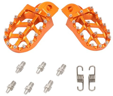AUROLYNNE Reposapiés de motocicleta de aluminio para KTM SX-E EXC