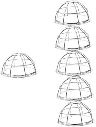 Artibetter 6pcs Detector Cover Bracket for Detector System Impact-resistant Wire Mesh Design Aesthetic for Home Commercial Use